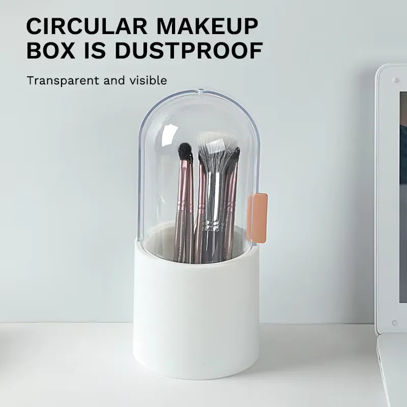 Toothbrush & Makeup Brush Storage Box