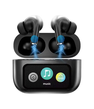 A9 Pro App Supported ANC/ENC Touch Display Wireless Earbuds
