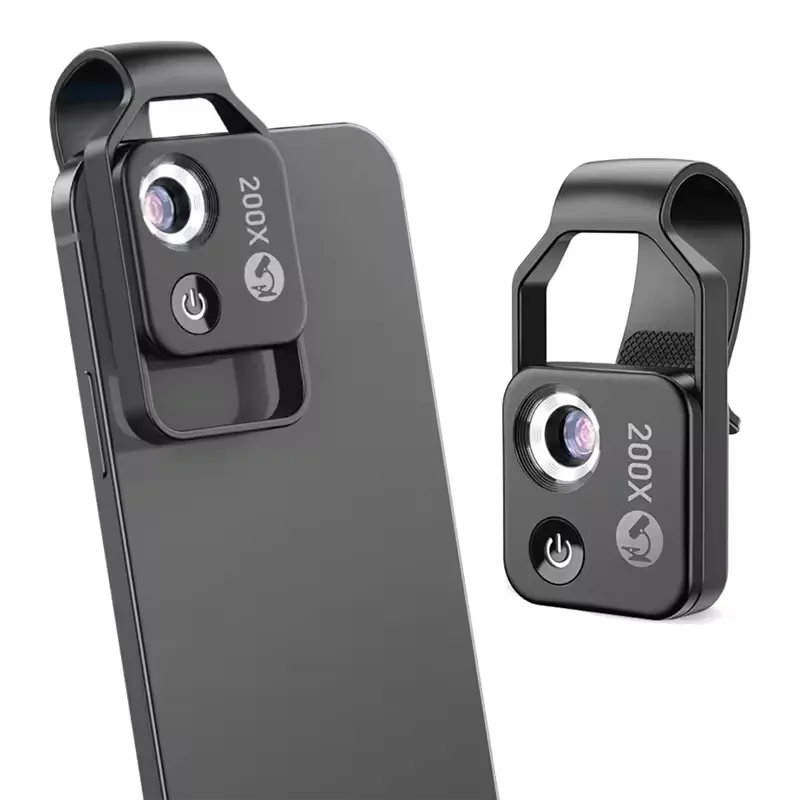200X Microscope Universal Lens For Phone Camera
