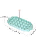 3D Round 26 Cells Ice Ball Tray With Lid