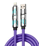 4-in-1 PD USB 240W Fast Charging Cable