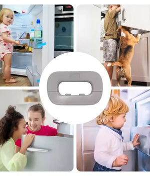 Multi-Usuable Refrigerator Door Lock