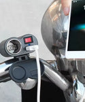 Motorcycle USB Waterproof Charger With Lighter