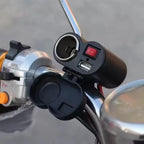 Motorcycle USB Waterproof Charger With Lighter