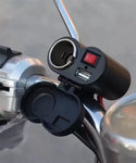 Motorcycle USB Waterproof Charger With Lighter
