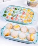 3D Round 26 Cells Ice Ball Tray With Lid