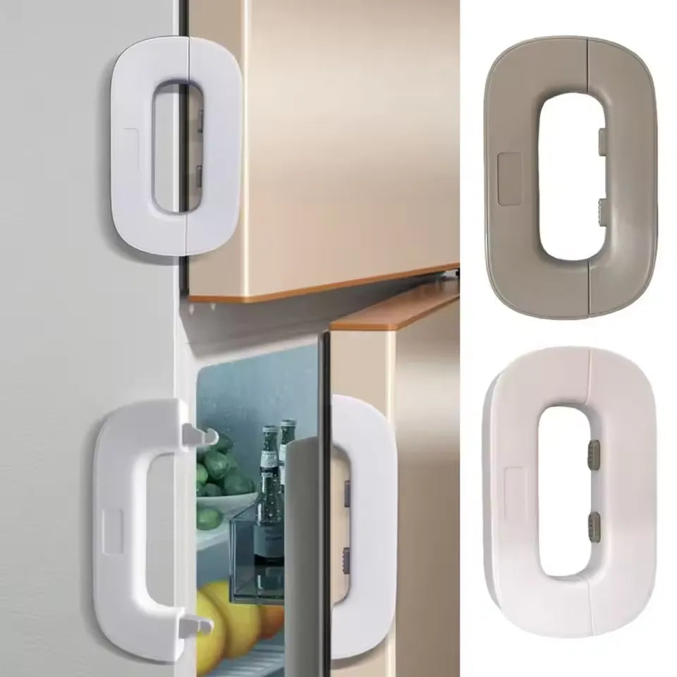 Multi-Usuable Refrigerator Door Lock