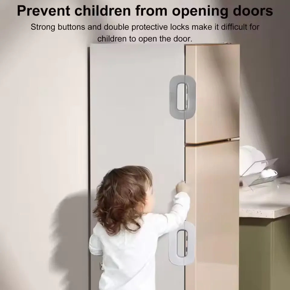 Multi-Usuable Refrigerator Door Lock
