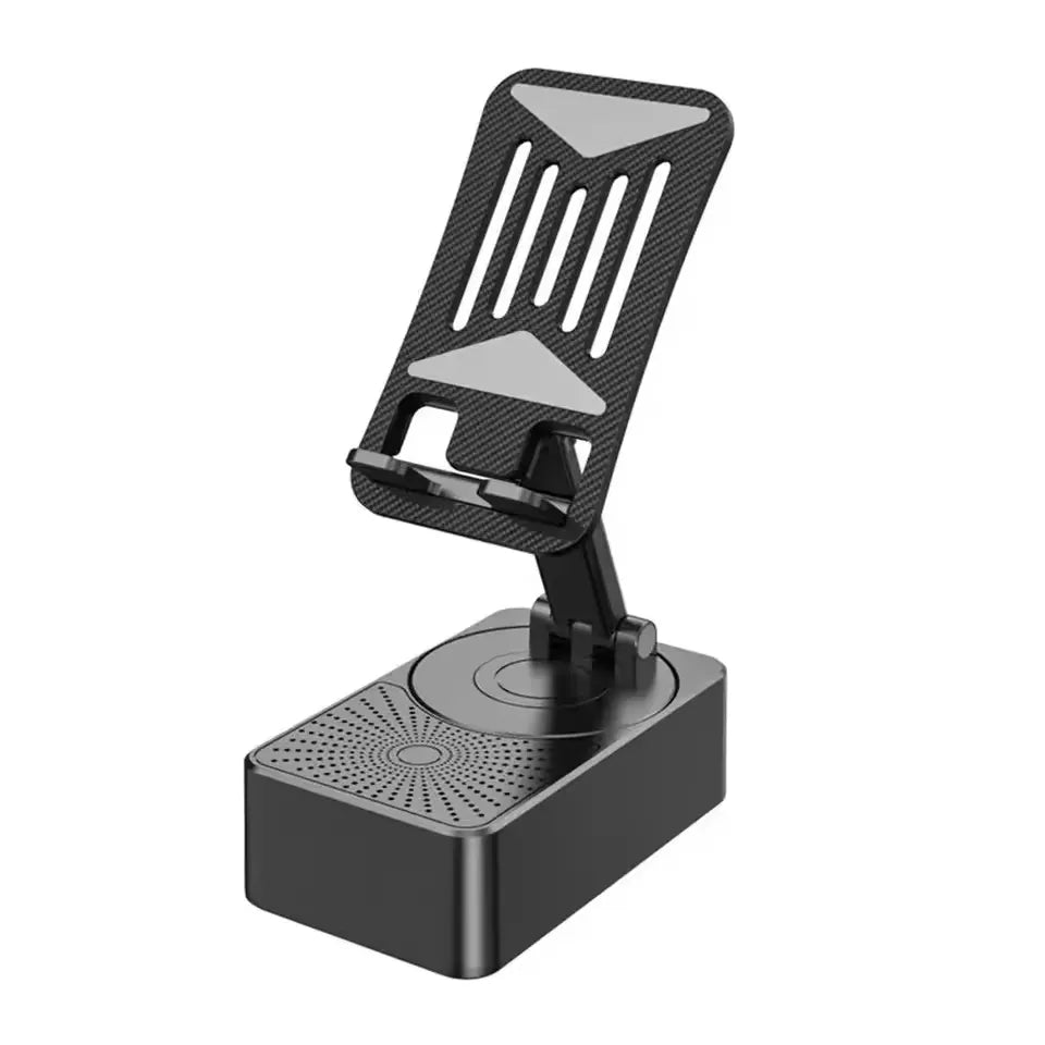 Rotatable Mobile Stand With Bluetooth Speaker