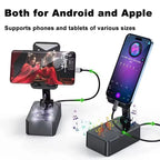 Rotatable Mobile Stand With Bluetooth Speaker