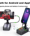Rotatable Mobile Stand With Bluetooth Speaker