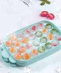 3D Round 26 Cells Ice Ball Tray With Lid