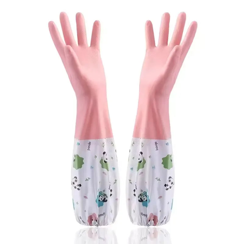 Waterproof Long Sleeve Dish Washing Gloves