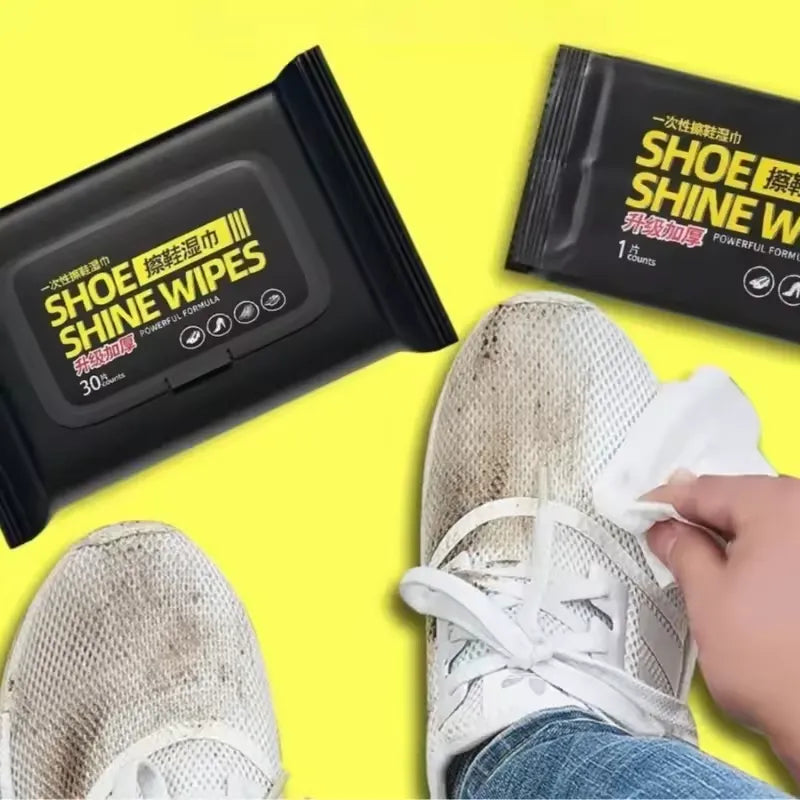 Disposable Quick Shoe Cleaning Wipes