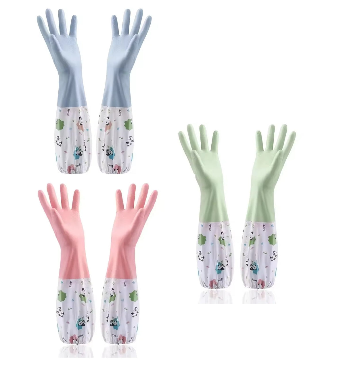 Waterproof Long Sleeve Dish Washing Gloves