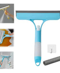 Double-Sided Window Cleaner With Spray