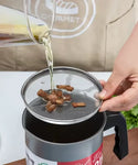 Multi-Usable Kitchen Oil Strainer Pot