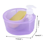 2-in-1 Dish Washing Soap Dispenser