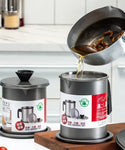 Multi-Usable Kitchen Oil Strainer Pot