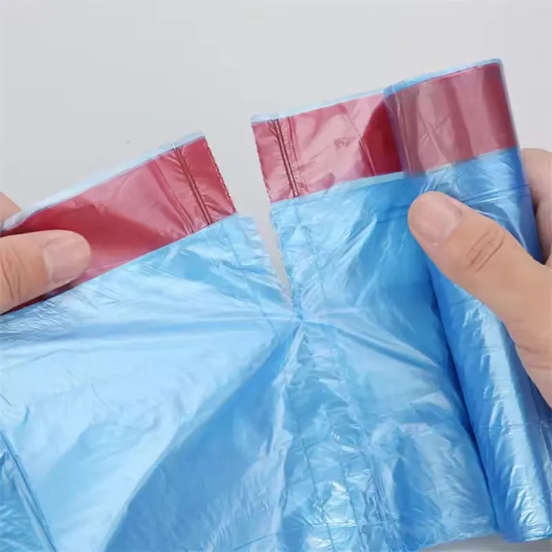 High Quality Kitchen Garbage Bags With Handle (5 Rolls)