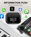 A9 Pro App Supported ANC/ENC Touch Display Wireless Earbuds