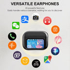 A9 Pro App Supported ANC/ENC Touch Display Wireless Earbuds