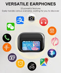 A9 Pro App Supported ANC/ENC Touch Display Wireless Earbuds