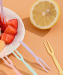 Cute Mini Fruit Fork Set (40 Pcs)