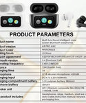 A9 Pro App Supported ANC/ENC Touch Display Wireless Earbuds