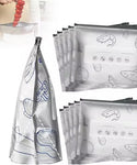 Re-Usable Food-Grade Aluminum Zipper Bag (10 Pcs)