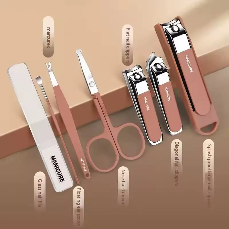 7 Pcs Essential Nail Clipper Set