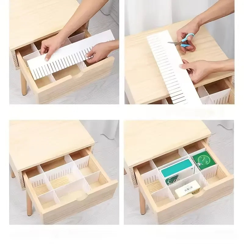 Adjustable Drawer Space Divider (6 Pcs)