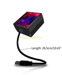 Auto Rotation Colorful Car Interior Galaxy Light