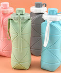 Silicone Folding Travel Water Bottle