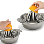 Stainless Steel Hand Press Fruit Juicer