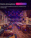 Auto Rotation Colorful Car Interior Galaxy Light