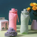 Silicone Folding Travel Water Bottle