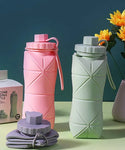 Silicone Folding Travel Water Bottle