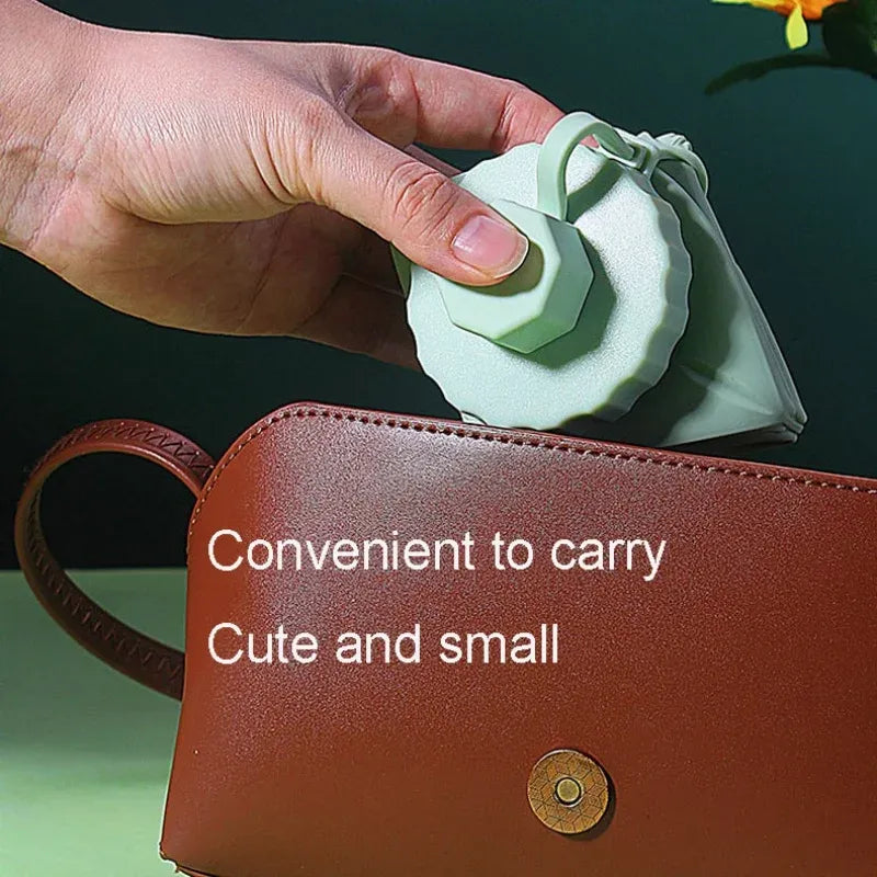 Silicone Folding Travel Water Bottle