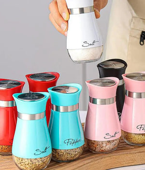 Kitchen Salt Seasoning Shaker Jar
