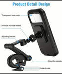 360° Waterproof Motorcycle Mobile Phone Holder
