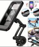 360° Waterproof Motorcycle Mobile Phone Holder
