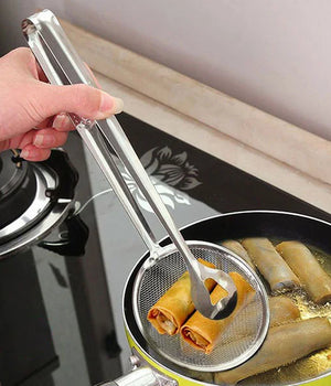 Kitchen Frying Clamp Spoon