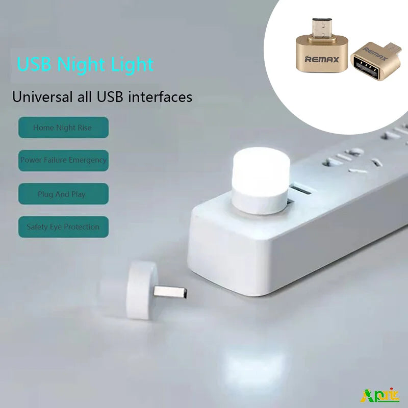 Nano USB LED Light With OTG (Set Of 3)