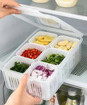 6 Grids Refrigerator Storage Box