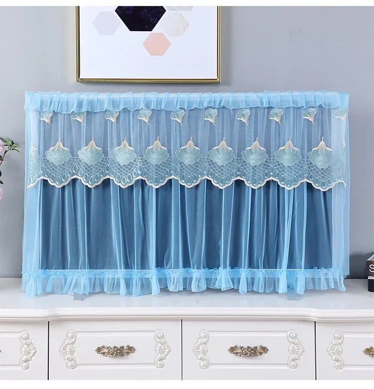 Multi-Size Lace Fabric TV Cover