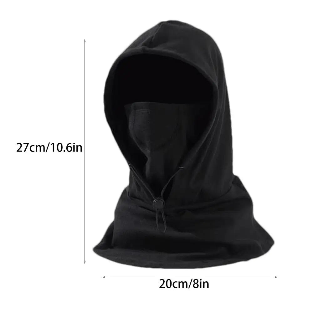 Winter Hooded Mask With Neck Warmer