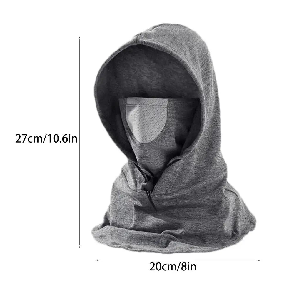Winter Hooded Mask With Neck Warmer