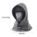 Winter Hooded Mask With Neck Warmer