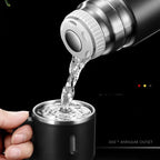 Double-Layer Stainless Steel Vacuum Flask Set